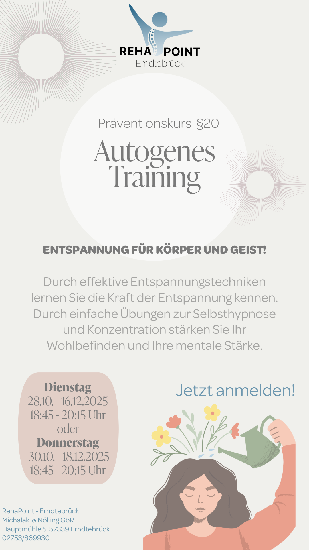 Autogenes Training in Erndtebrück